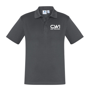 CWI golf shirt gen4 grey