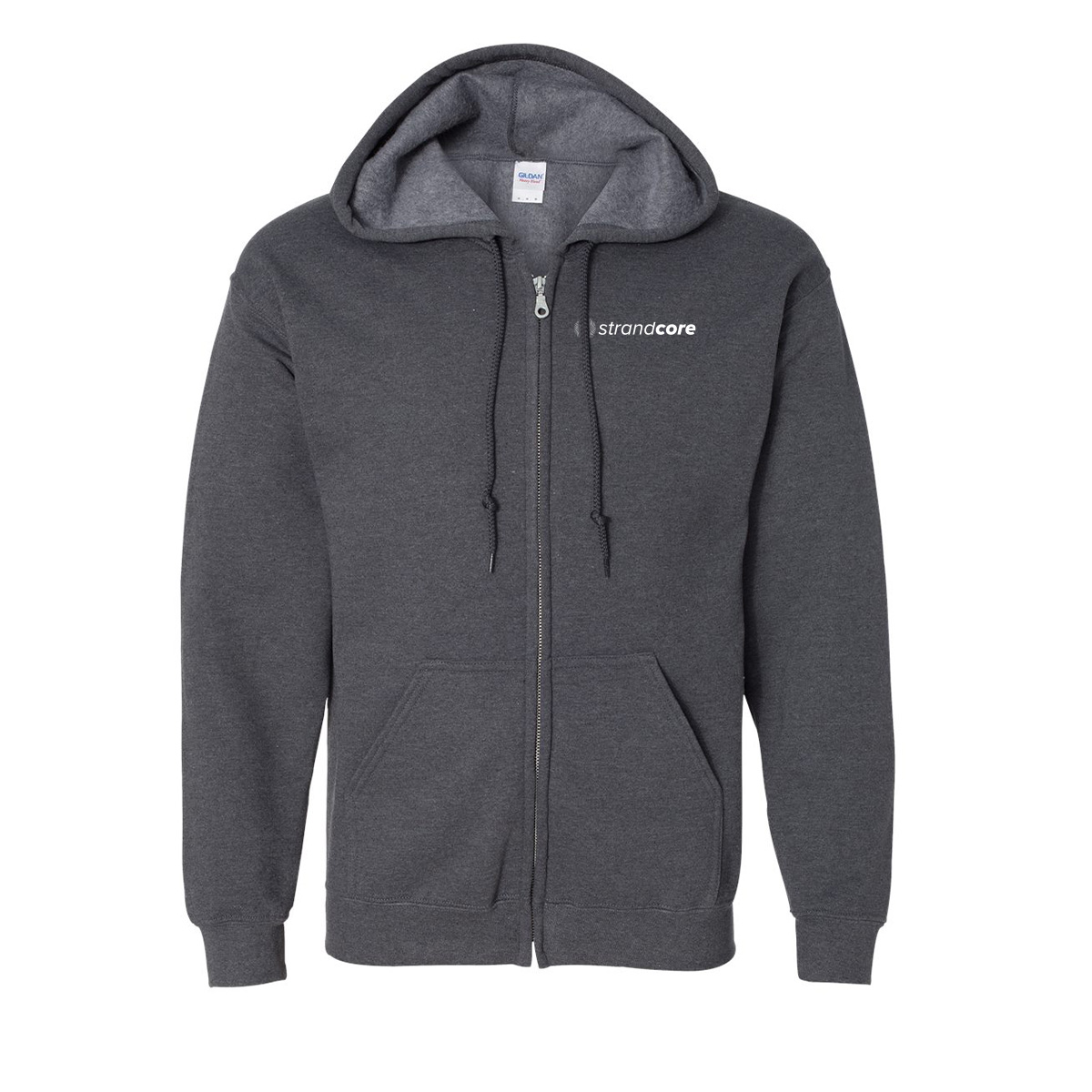 Full Zip Hooded Sweatshirt - Strandcore
