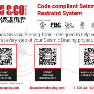 Seismic Postcard with QR Codes